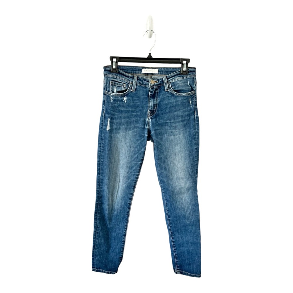 Flying Monkey Distresses Skinny Denim Jeans Size 27